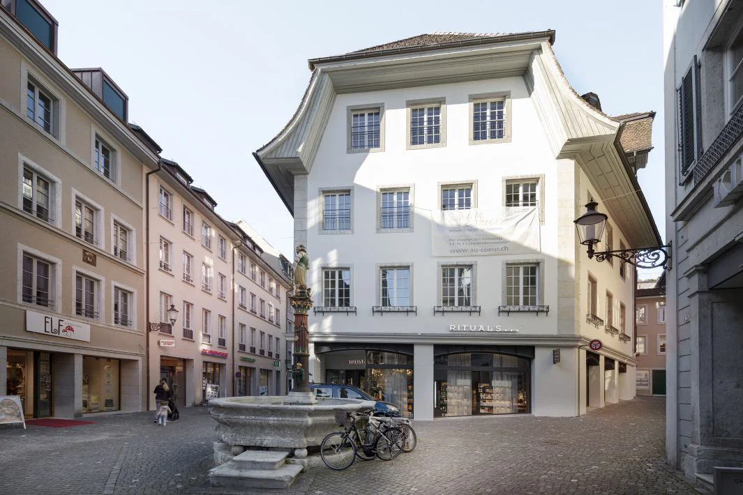Historisches Gebäude an der Hauptgasse 21 in Solothurn